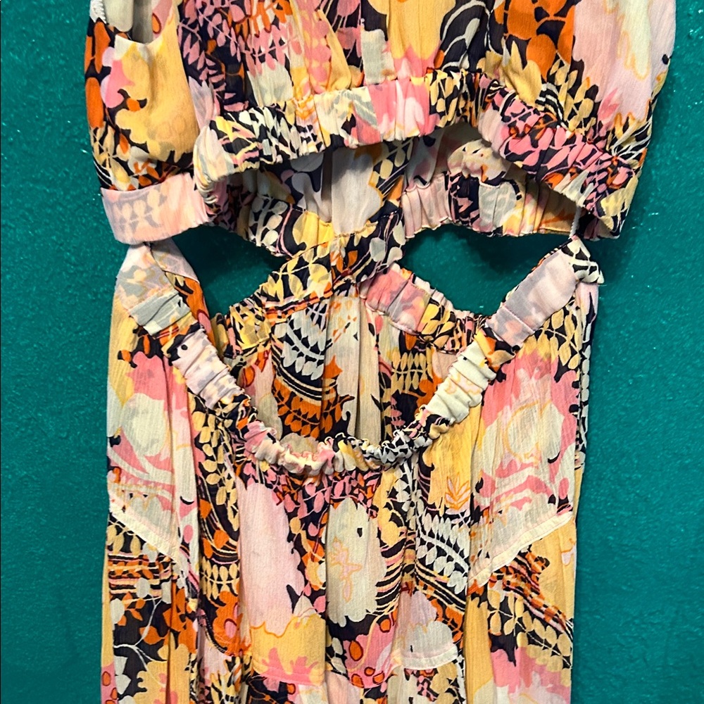 A.L.C  Floral Maxi Dress - Picture 8 of 9
